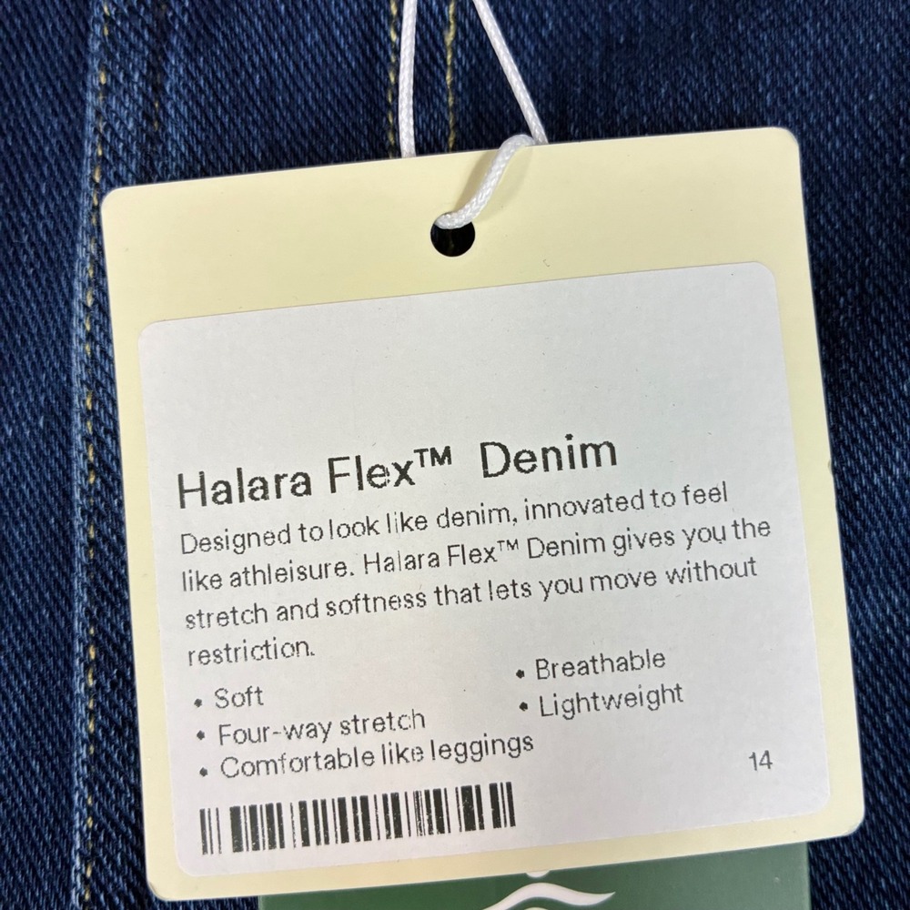 HALARA Women's Wide Leg Jeans in Denim Blue - Picture 4 of 10